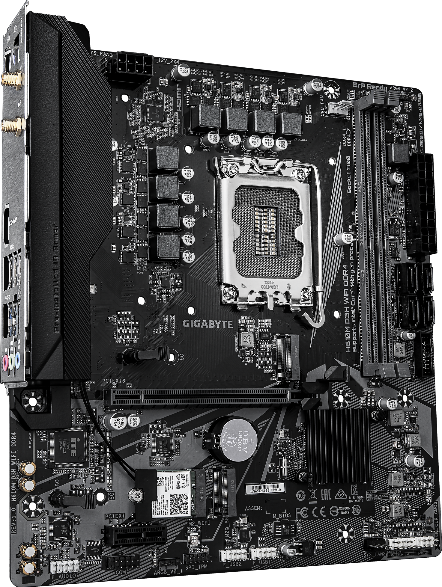 Motherboard - H610M D3H WIFI DDR4