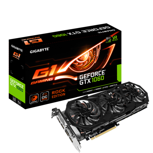 GeForce®  GTX 1060 G1 ROCK 6G