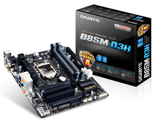 Gigabyte ga b85m d3h какие процессоры поддерживает