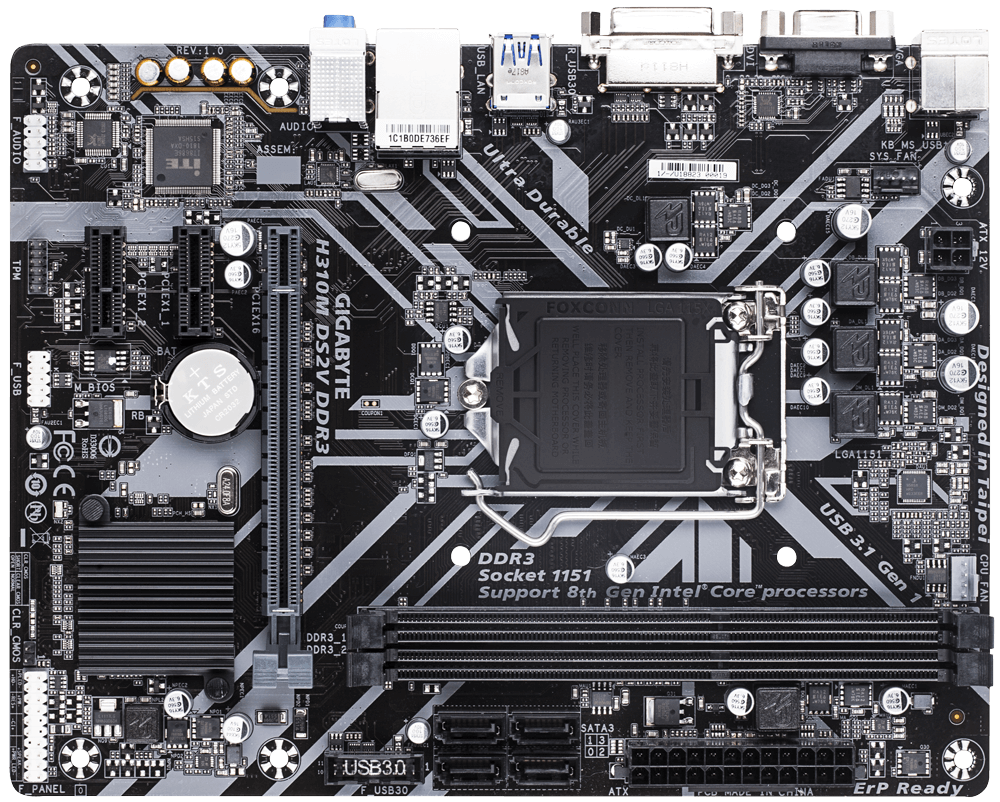 Intel h310. Gigabyte h310. Gigabyte h310m ds2v ddr3. MB lga1151v2 Gigabyte h310m. Материнская плата Gigabyte h310m s2 2.0