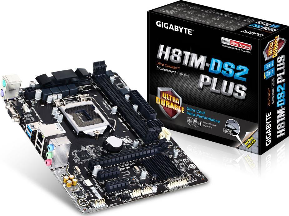 Motherboard - GA-H81M-DS2 Plus
