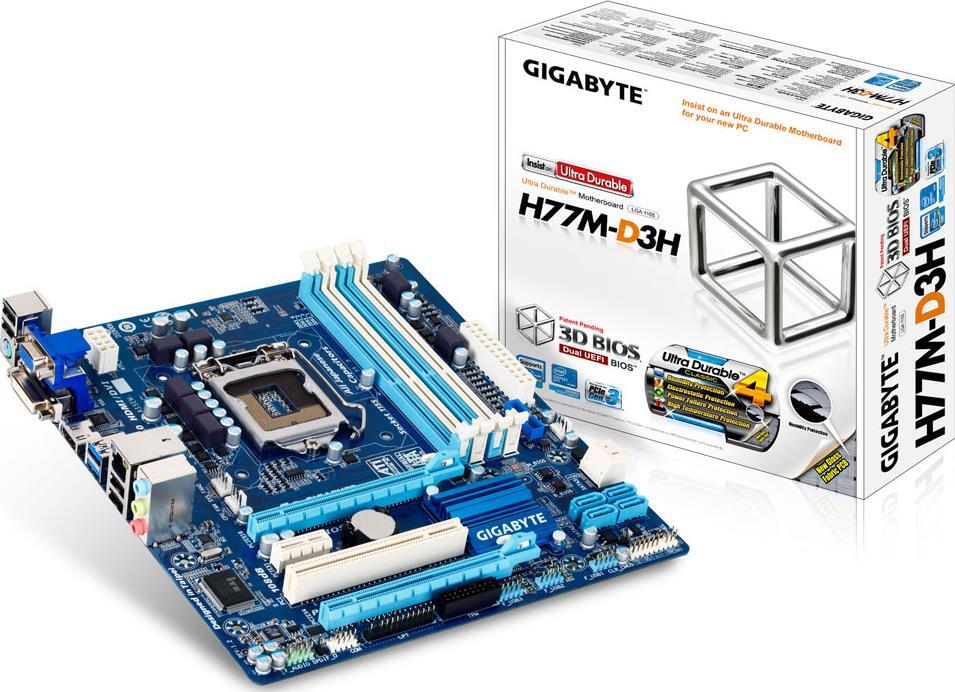 Motherboard - GA-H77M-D3H