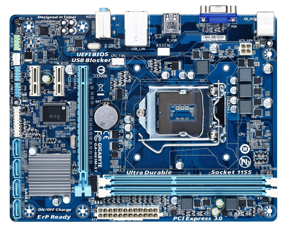 GA-H61M-S1｜GIGABYTE
