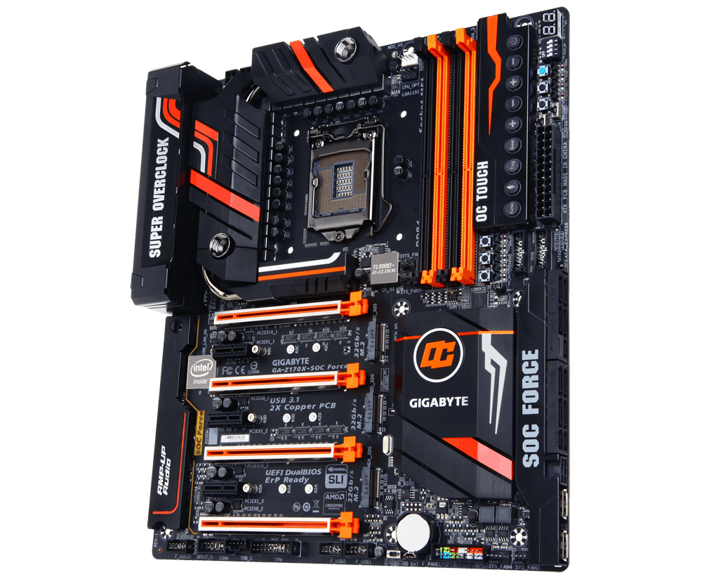 GA-Z170X-SOC FORCE (rev. 1.0) Gallery | Motherboard - GIGABYTE Global