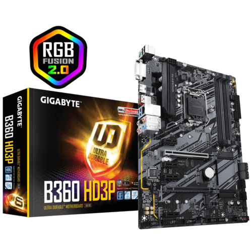 B360 HD3P (rev. 1.0) - Motherboard