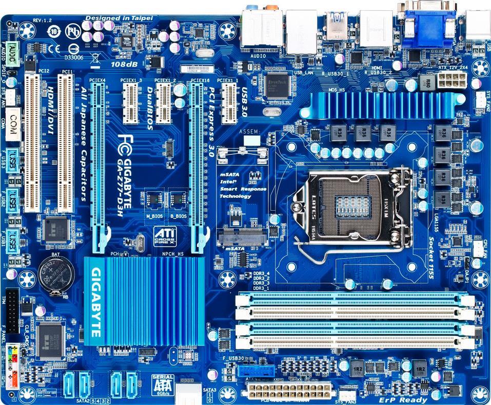 Motherboard - GA-Z77-D3H