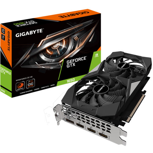 GeForce® GTX 1650 WINDFORCE OC 4G