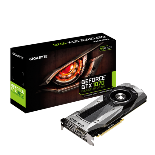 GeForce® GTX 1070 Founders Edition 8G Key Features Graphics Card