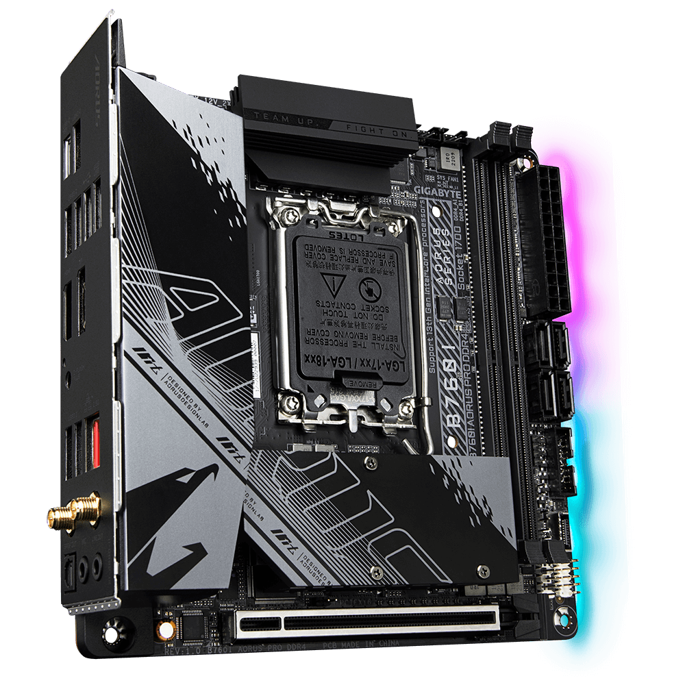 B760I AORUS PRO DDR4 (rev. 1.x) 主な特徴 | マザーボード