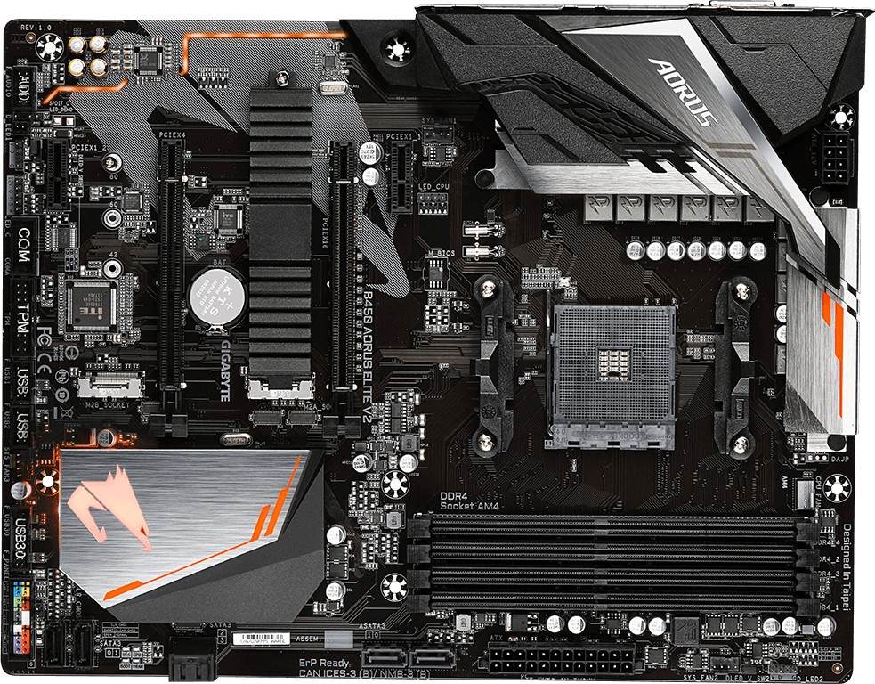 B450 AORUS Elite V2 (Rev. 1.x) - GIGABYTE Japan