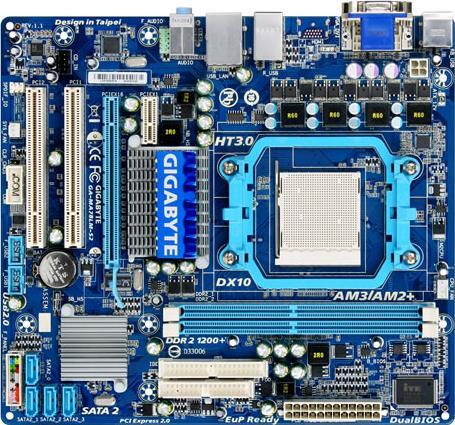 Motherboard - GA-MA78LM-S2
