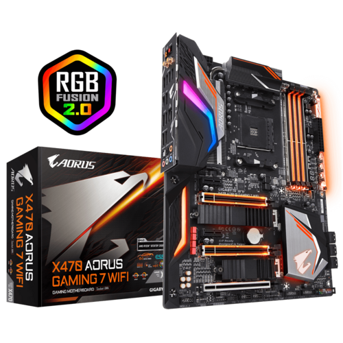 X470 AORUS GAMING 7 WIFI ‏(rev. 1.1)‏ - اللوحة الرئيسية