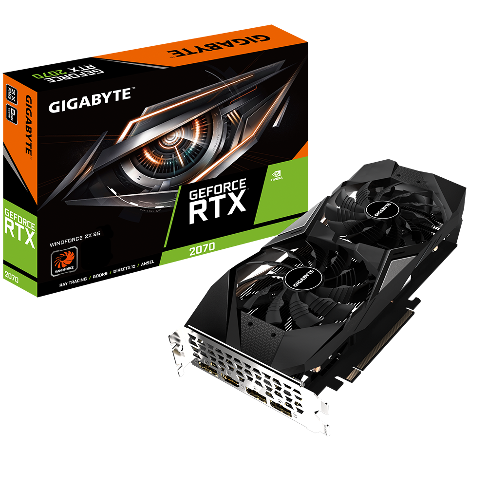 GeForce RTX™ 2070 WINDFORCE 2X 8G (rev. 1.0/2.0) 主な特徴 ...