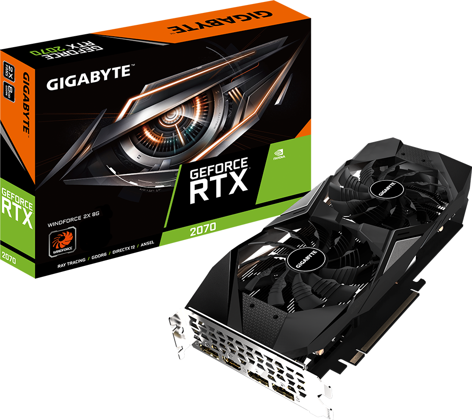 Graphics Card - GeForce RTX™ 2070 WINDFORCE 2X 8G