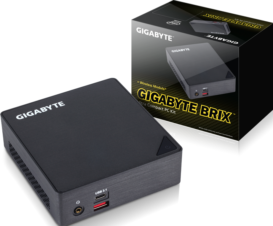 BRIX (Mini-PCベアボーン) - GB-BSi3A-6100