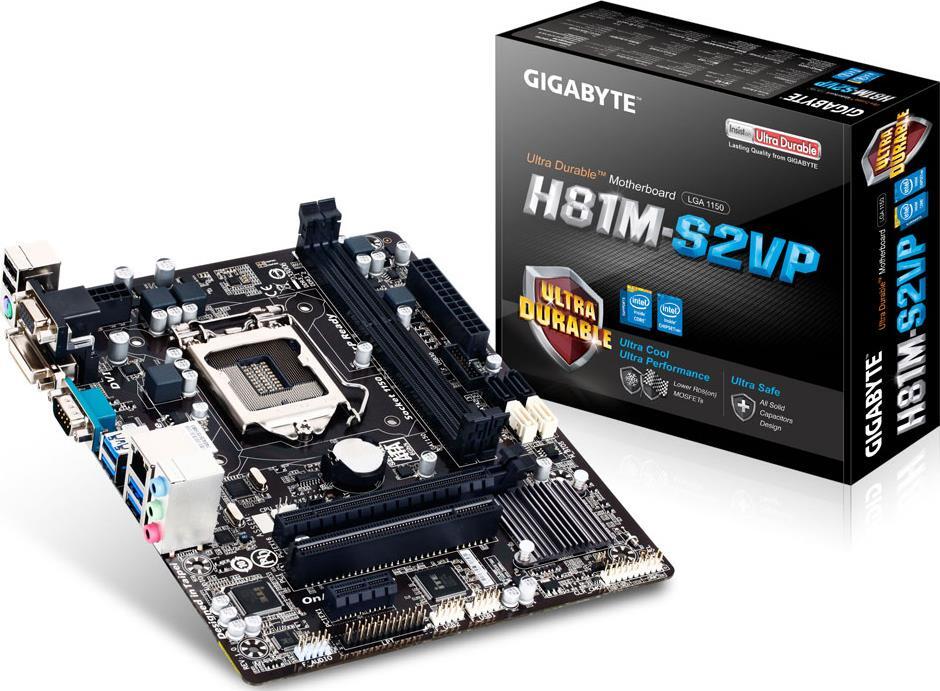 Moederbord - GA-H81M-S2VP