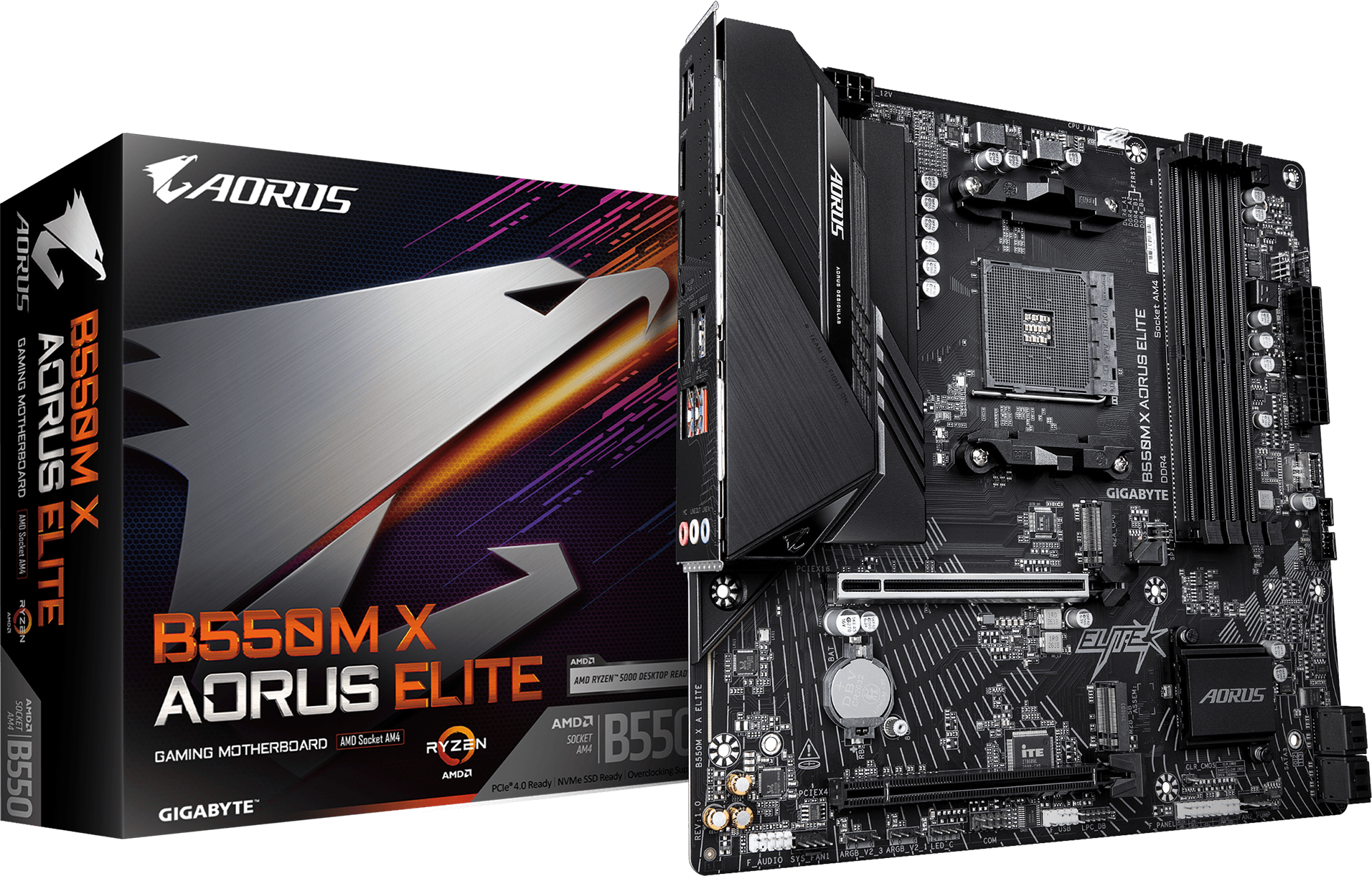 マザーボード GIGABYTE B550M AORUS ELITE B550M X AORUS ELITE Motherboard - GIGABYTE Global