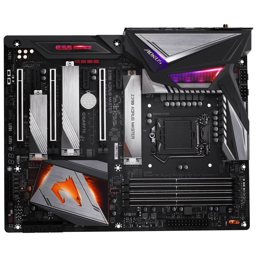 Z390 AORUS MASTER (rev. 1.0) フォトギャラリー | マザーボード ...