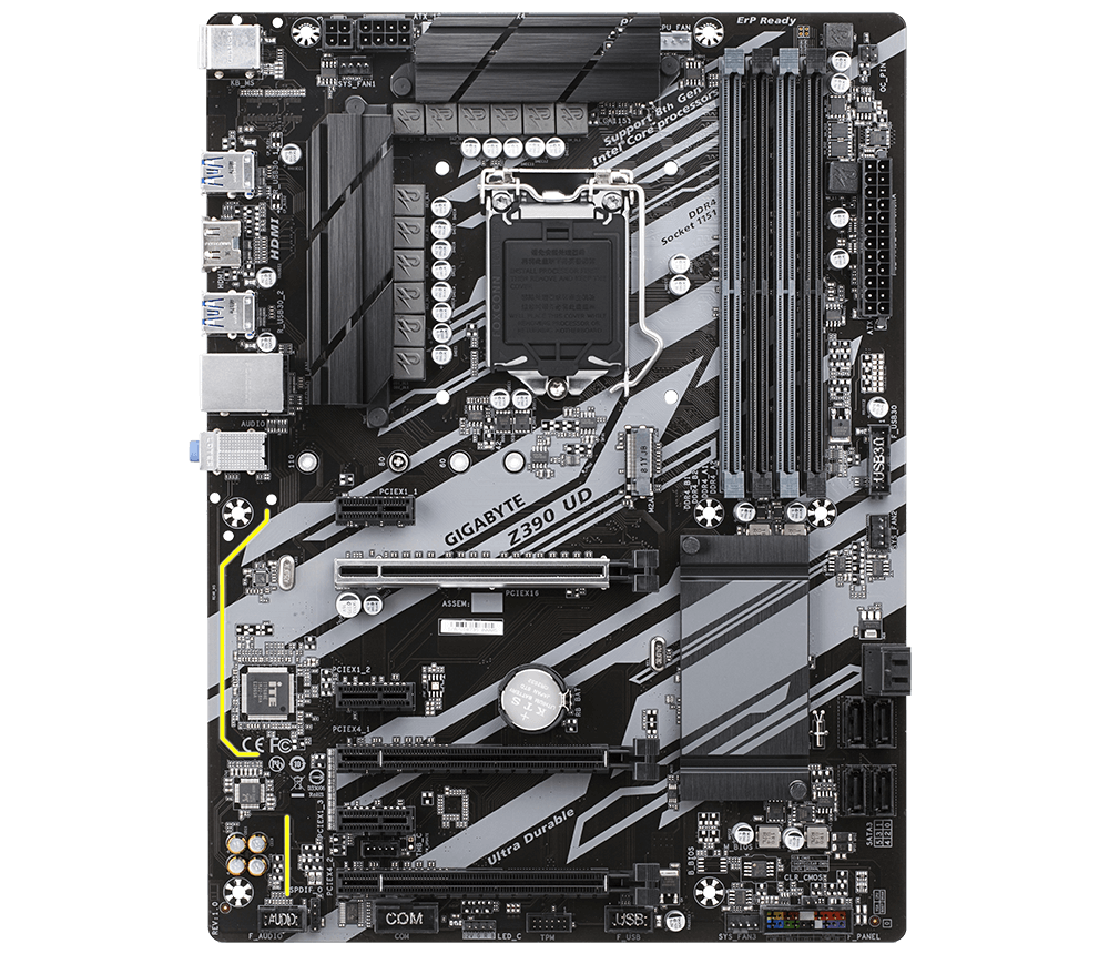Z390 UD (rev. 1.0) 主な特徴 | マザーボード - GIGABYTE Japan
