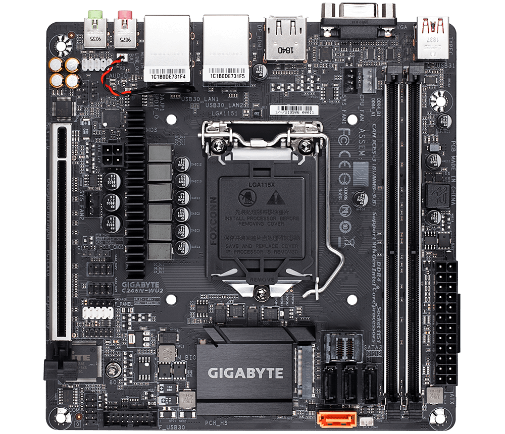C246N-WU2｜AORUS - GIGABYTE ประเทศไทย