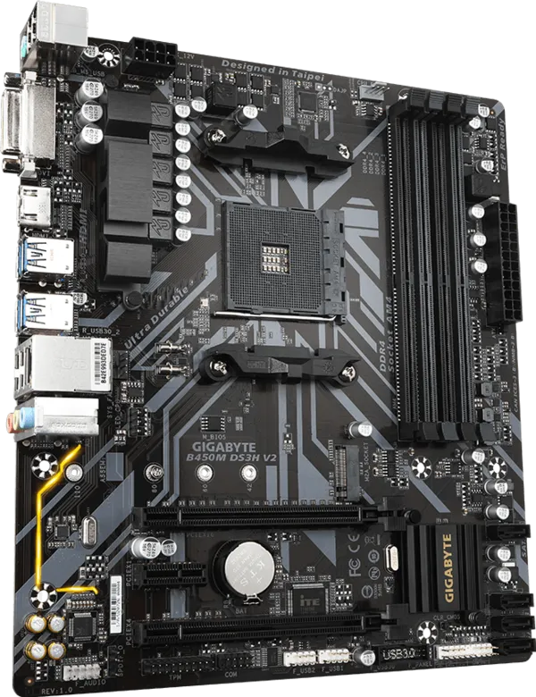 GIGABYTE B450M DS3H V2
