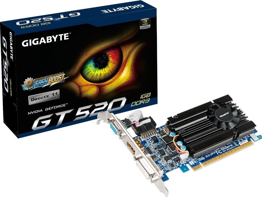 グラフィックスカード - GV-N520D3-1GI