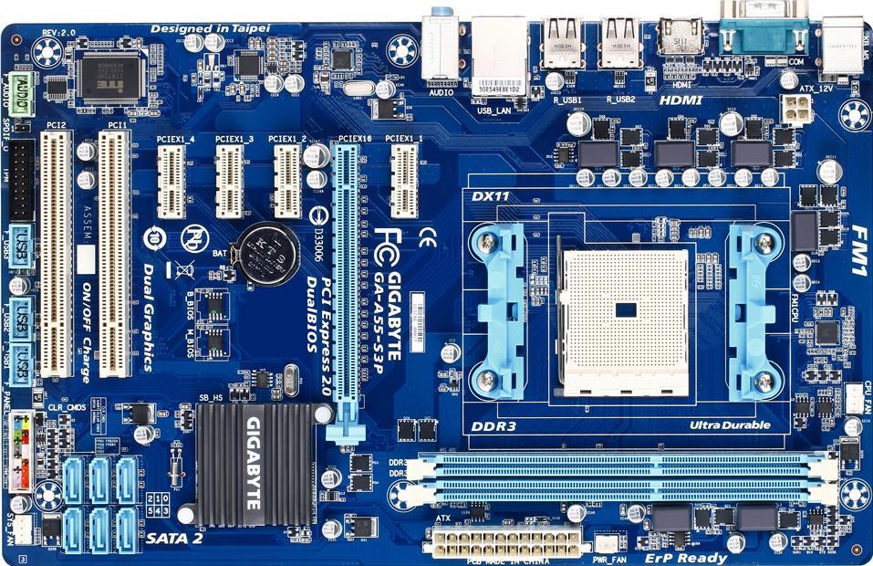 Motherboard - GA-A55-S3P