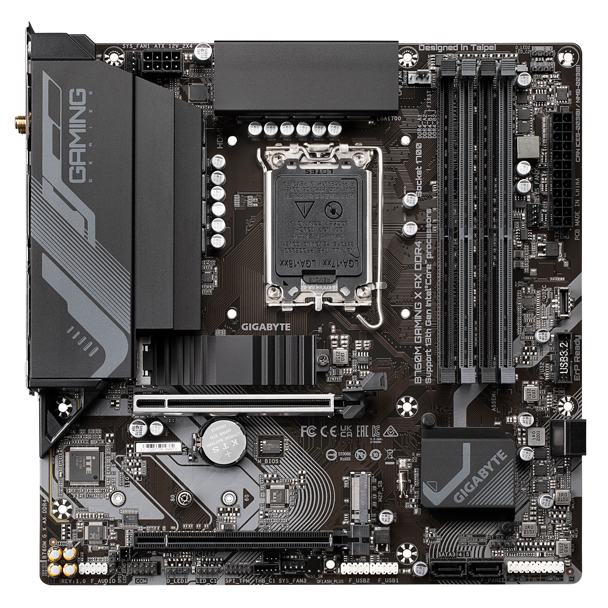 B760M GAMING X AX DDR4｜GIGABYTE