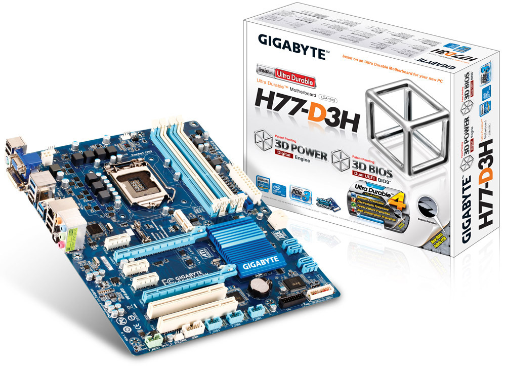 GIGABYTE GA-H77-D3H [2020/04動作OK]