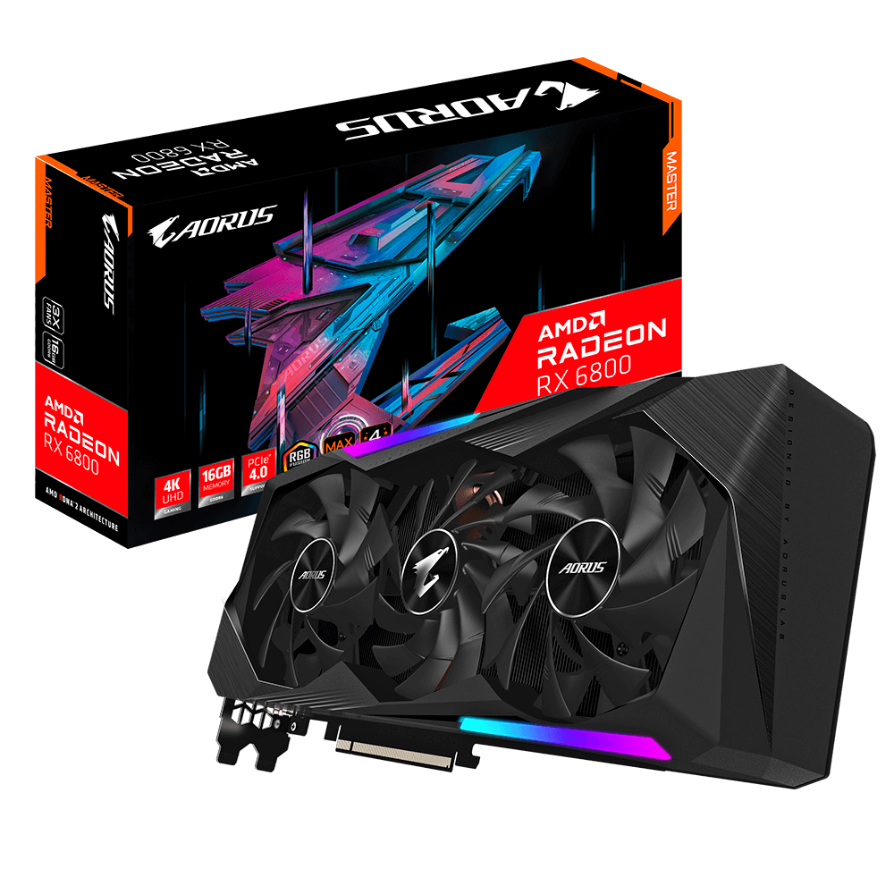 AORUS Radeon™ RX 6800 MASTER 16G Key Features | Graphics Card 