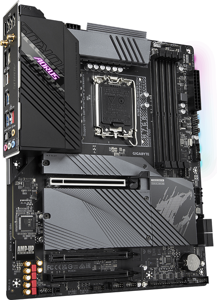 B760 AORUS MASTER DDR4 (Rev. 1.0) Motherboard - GIGABYTE Global
