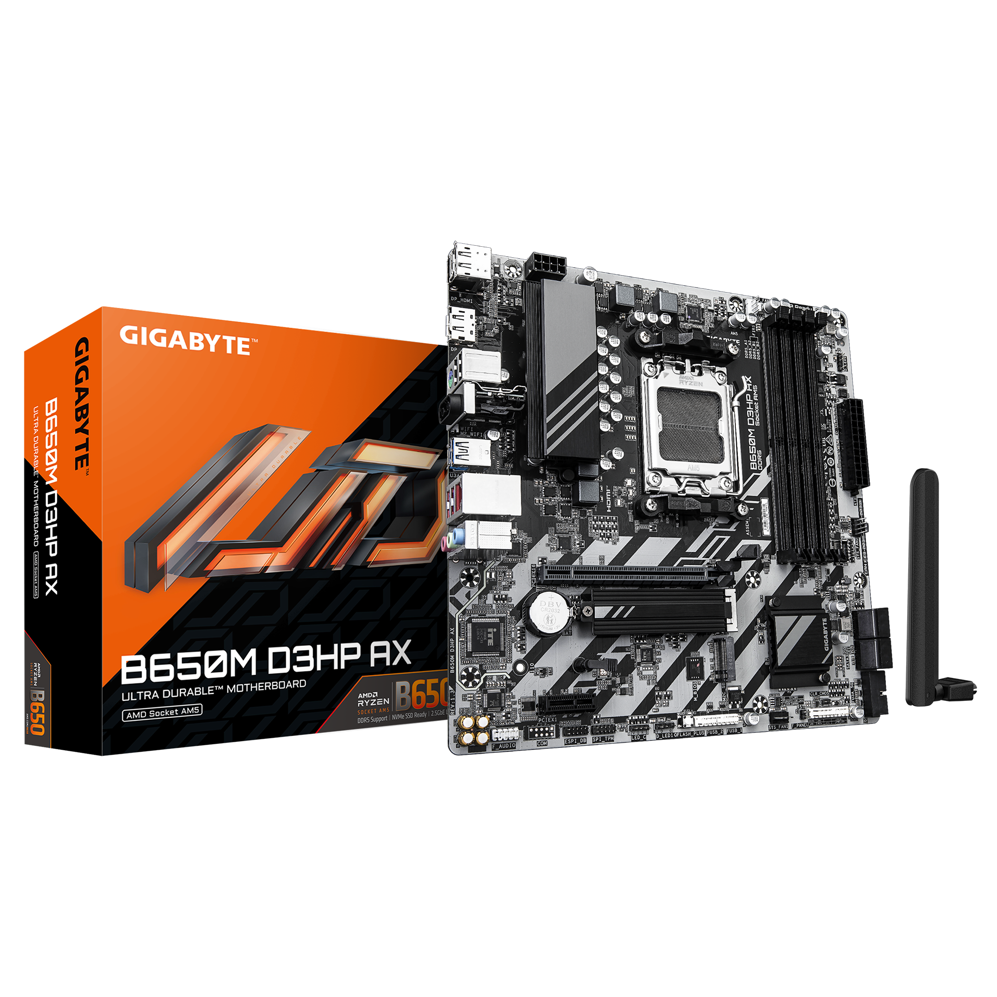 スケールモデル 新作 AX D3HP B650M (rev. Motherboard | Features Key 1.3) マザーボード