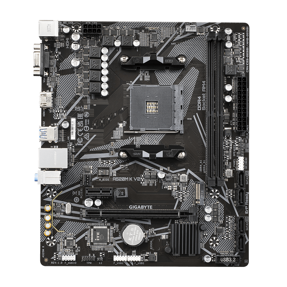 マザーボード Ryzen5 2600 A520M-K DDR4 16GB PRIME A520M-K｜Motherboards｜ASUS USA