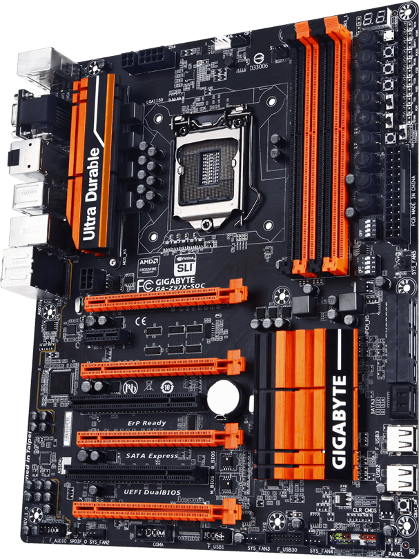 ボート専用 GA-Z97X-SOC (Rev. 1.0) マザーボード 仕様 - GIGABYTE Japan