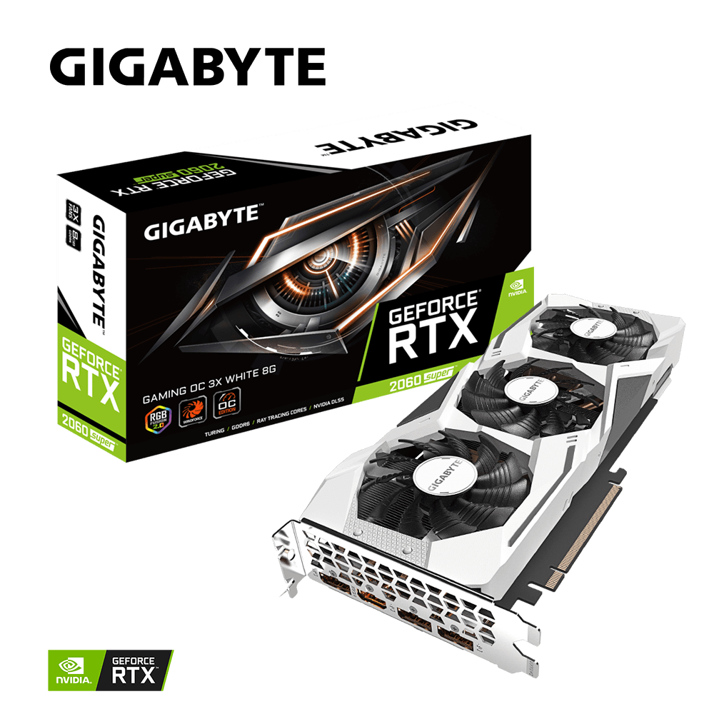 GeForce® RTX 2060 SUPER™ GAMING OC 3X WHITE 8G (rev. 2.0