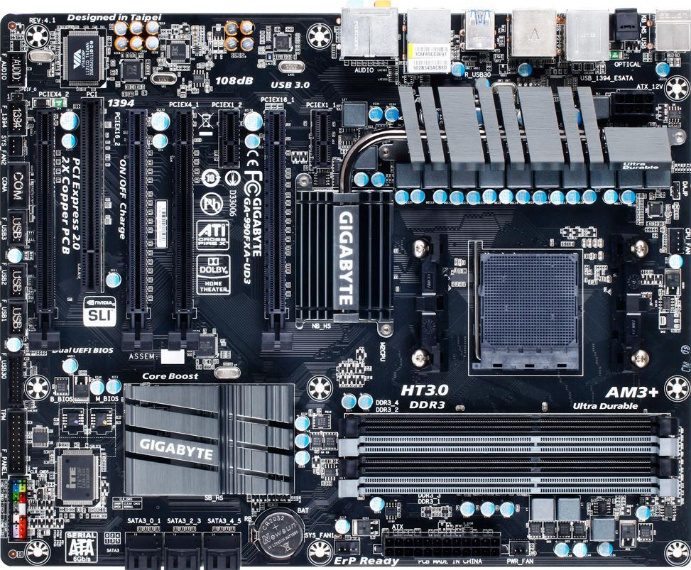 GA-990FXA-UD3 (Rev. 4.1) Motherboard - GIGABYTE Global