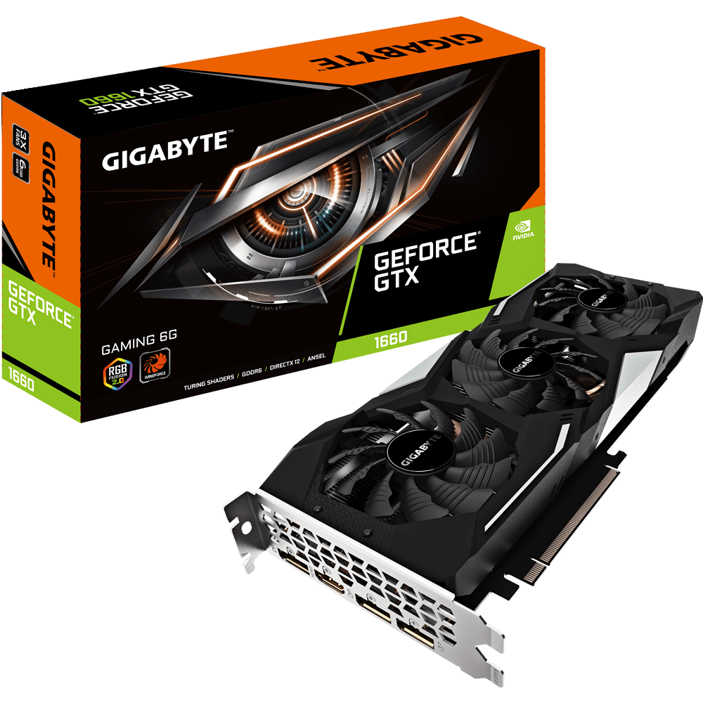 GeForce® GTX 1660 GAMING 6G｜AORUS GIGABYTE USA