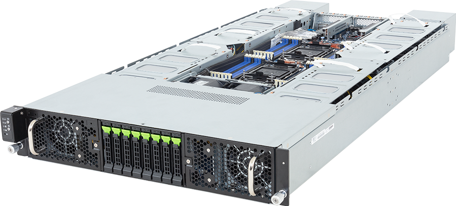 G294-S41-AAP2 - HPC/AI Server - Intel® Xeon® 6 Processors - 2U DP 4 x PCIe Gen5 GPUs