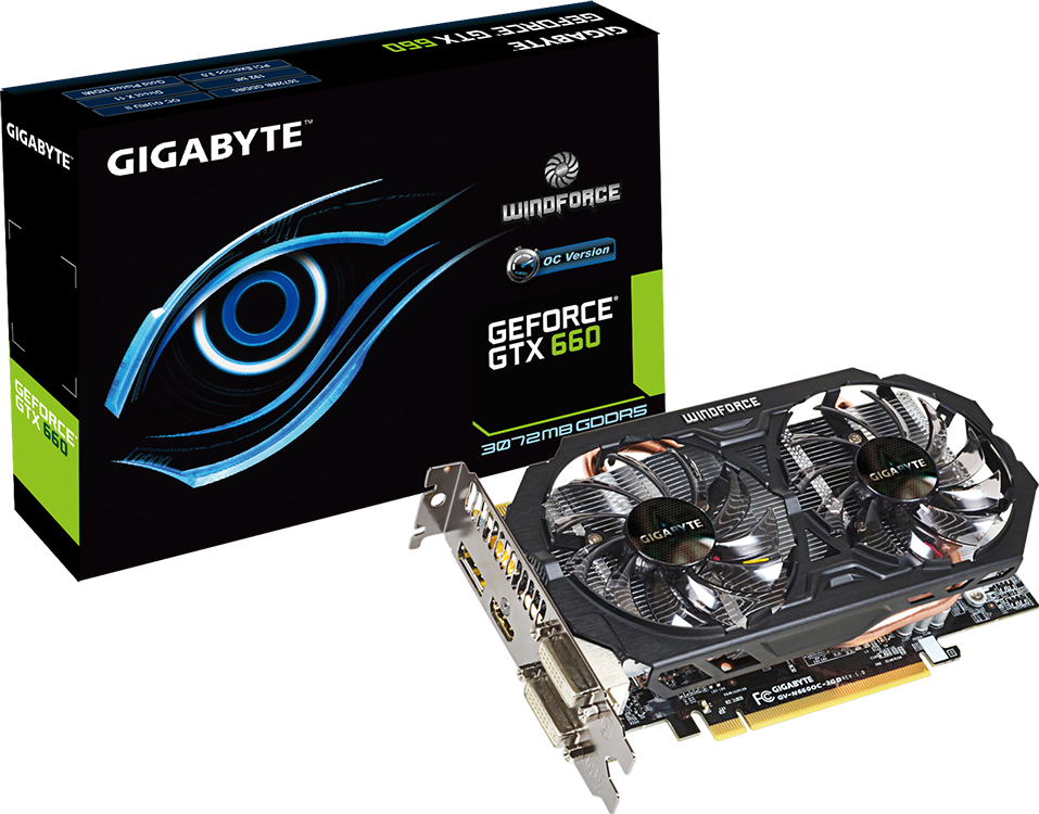 グラフィックスカード - GV-N660OC-3GD