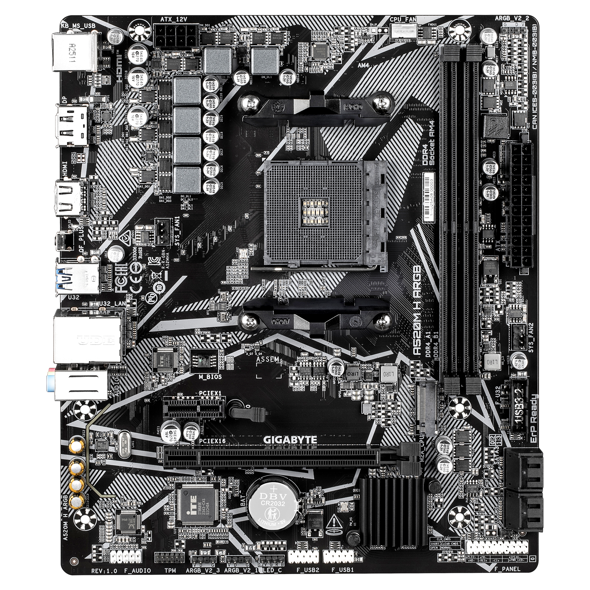 A520M H ARGB｜AORUS - ギガバイト 日本