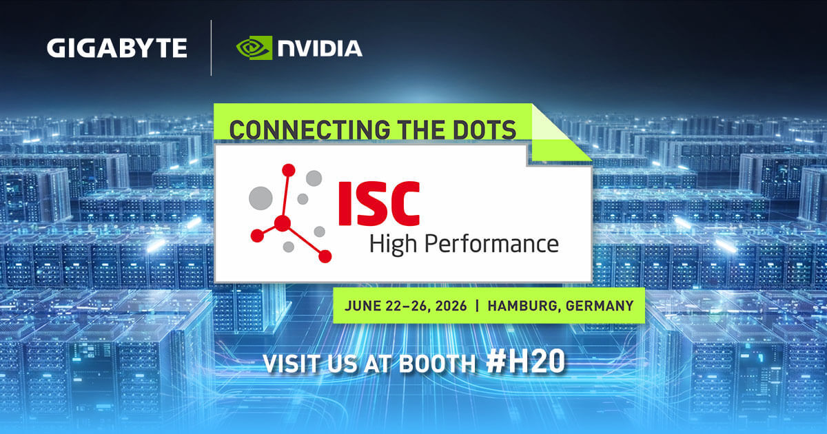 GIGABYTE Connects AI, HPC, and Next-Generation Infrastructure at ISC High Performance 2026