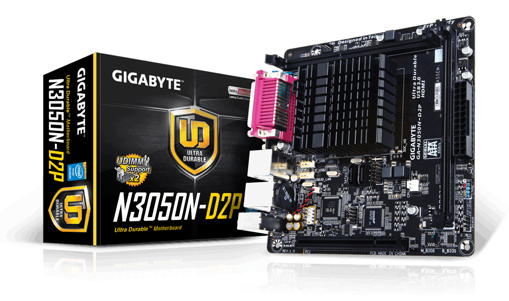 GA-N3050N-D2P (rev. 1.0) Overview | Motherboard - GIGABYTE Global