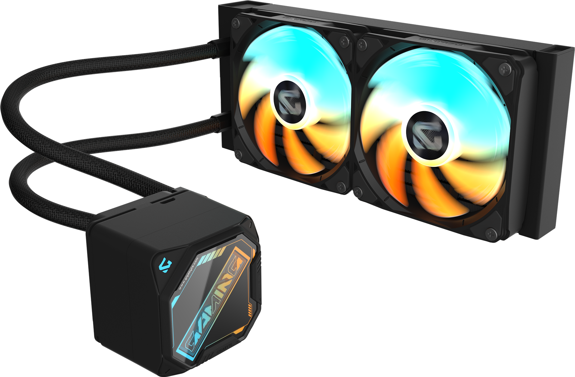 GIGABYTE GAMING 240 Siyah tam ürün görünümü