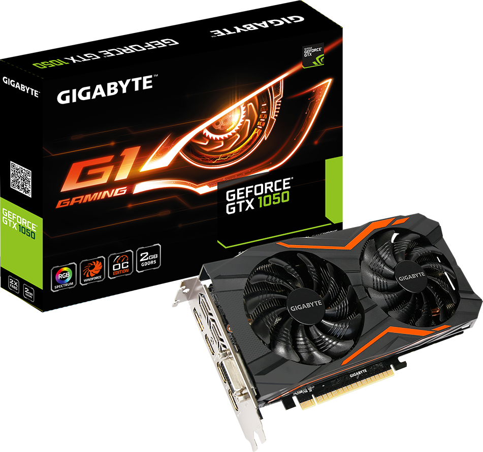 Graphics Card - GeForce® GTX 1050 G1 Gaming 2G