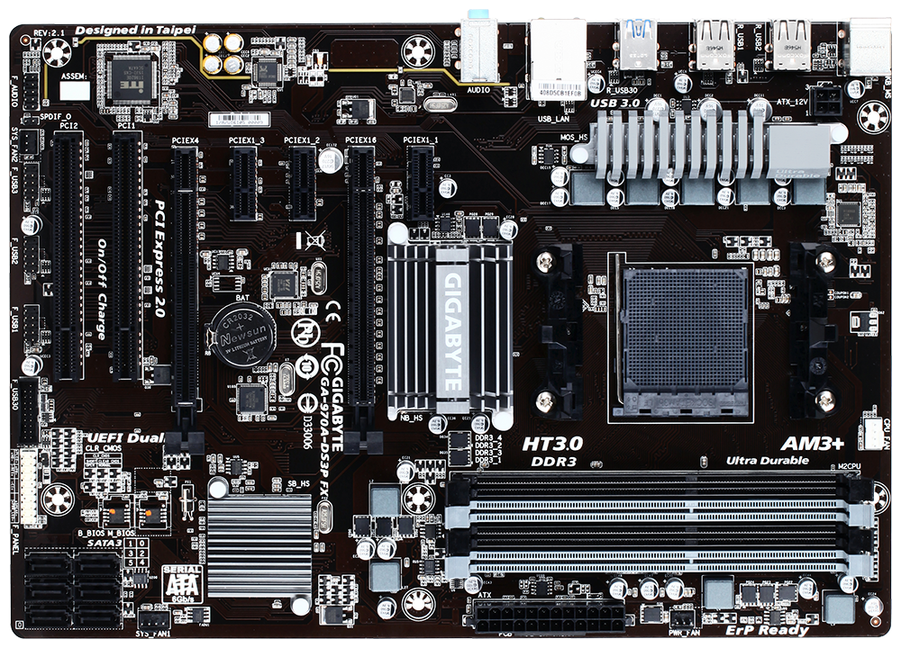 GA-970A-DS3P FX (rev. 2.1) Galería de Imágenes | Placas Base - GIGABYTE ...