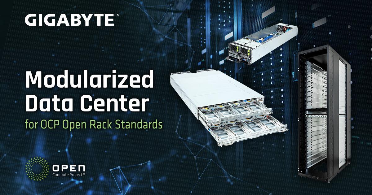 GIGABYTE kündigt Enterprise-Produkte für die aktuellen V3-Standards im Open Compute Project (OCP) an