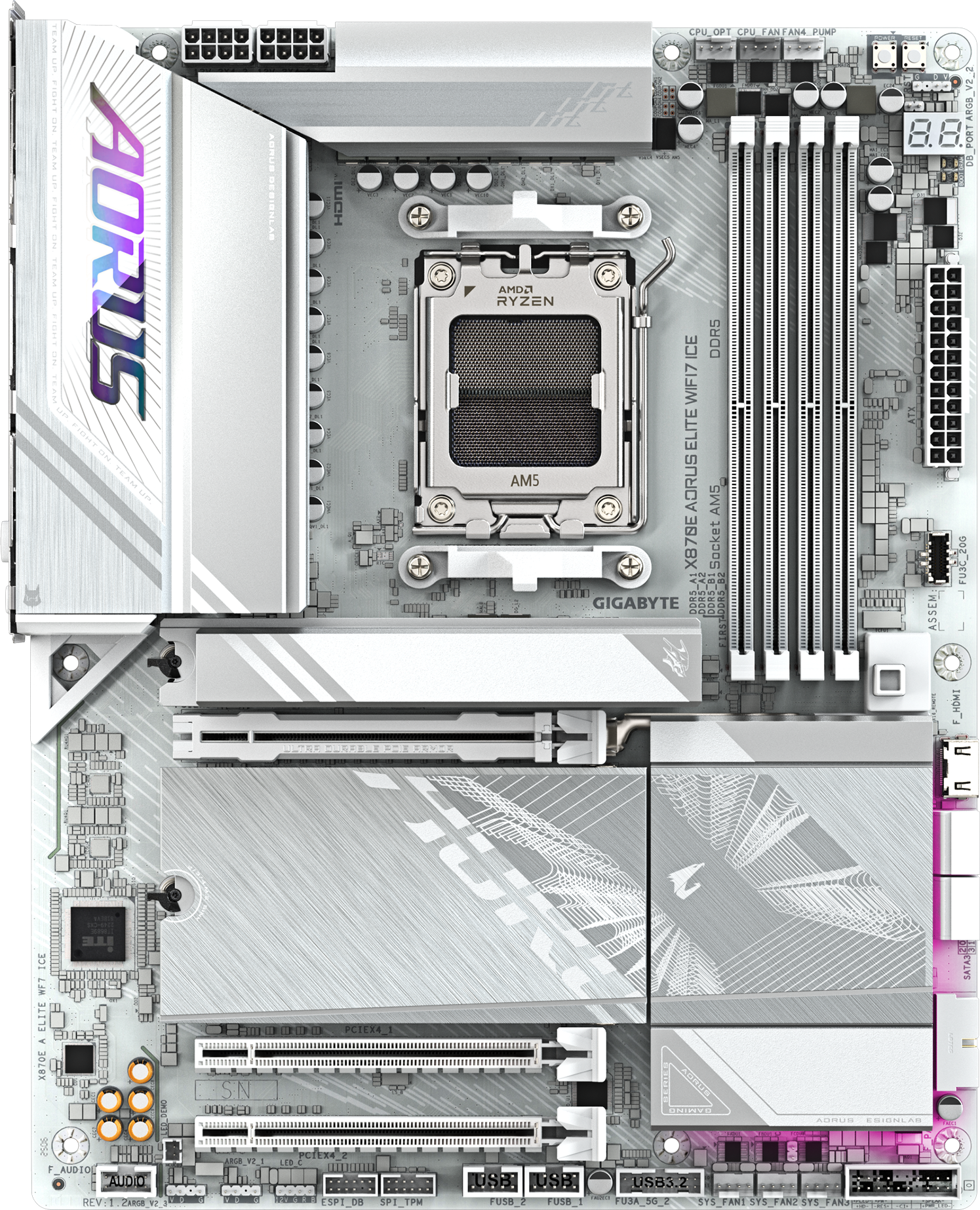 Motherboard - x870e aorus elite wifi7 ice