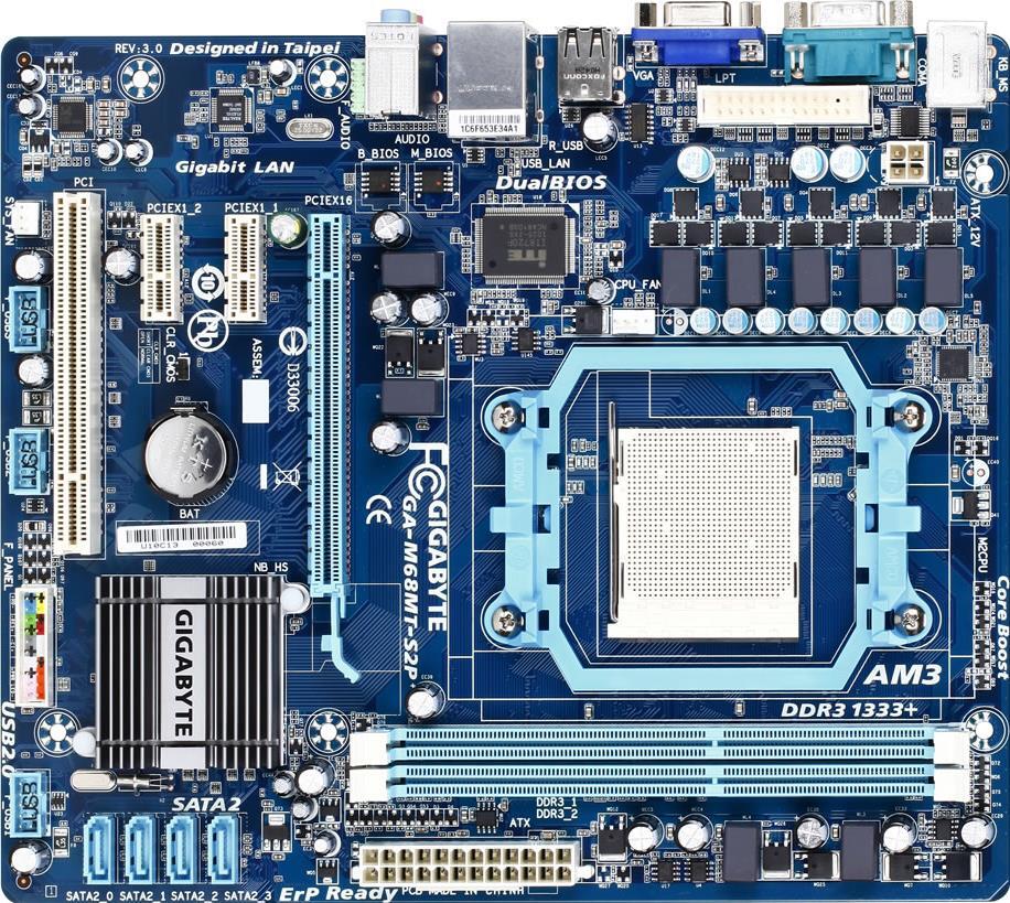 Motherboard - GA-M68MT-S2P