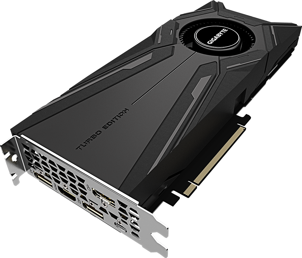 GIGABYTE製　NVIDIA GeForce RTX 2080Ti 11GB GeForce RTX™ 2080 Ti TURBO 11G (Rev. 2.0) Graphics Card - GIGABYTE