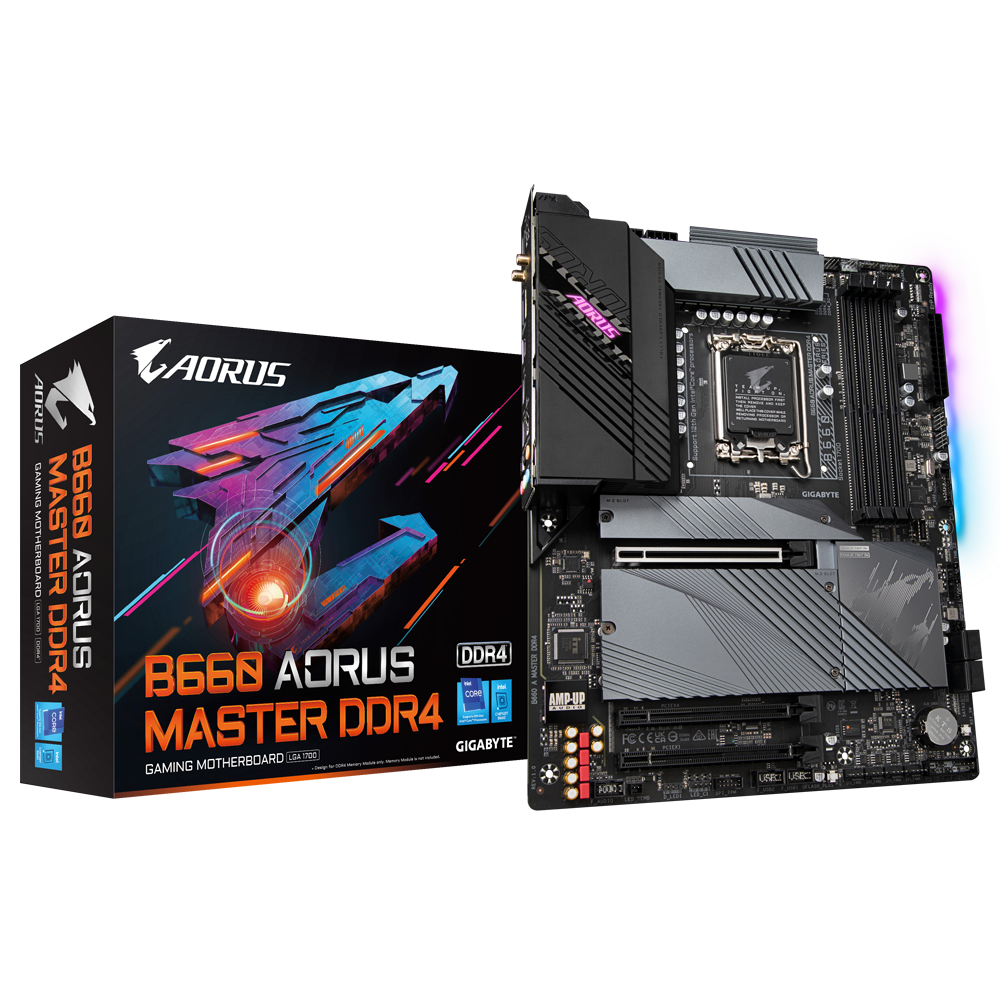 B660 AORUS MASTER DDR4 (rev. 1.0) Key Features | Motherboard